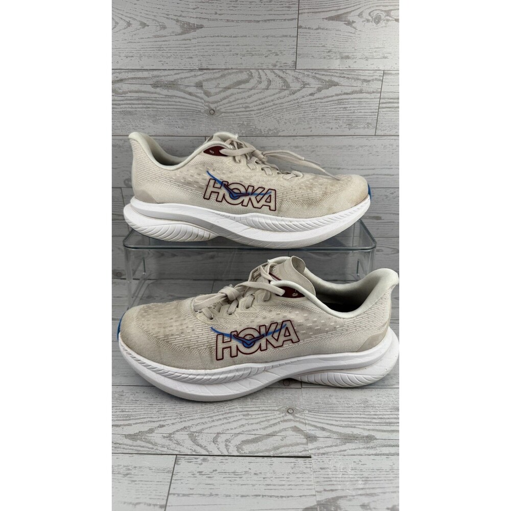 Hoka One One Mach 6 147810-SCCG White 8.5B Womens Sneakers Running Shoes #175